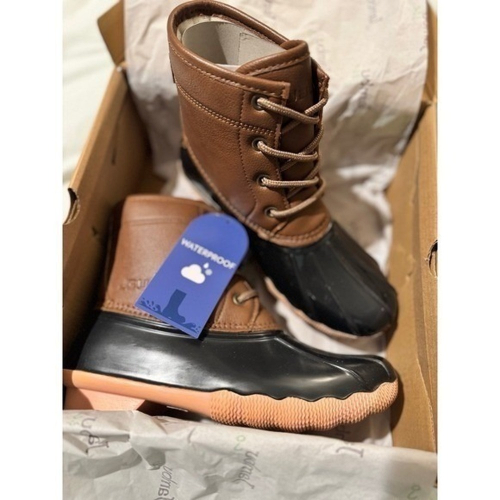 JBU Kids Unisex Maplewood Casual Duck Boots Size 3